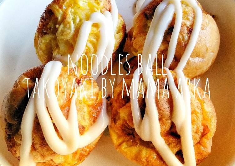 Noodle balls takoyaki MPASI 1+