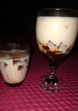 Foto resep Es Susu Cincau Gula Aren