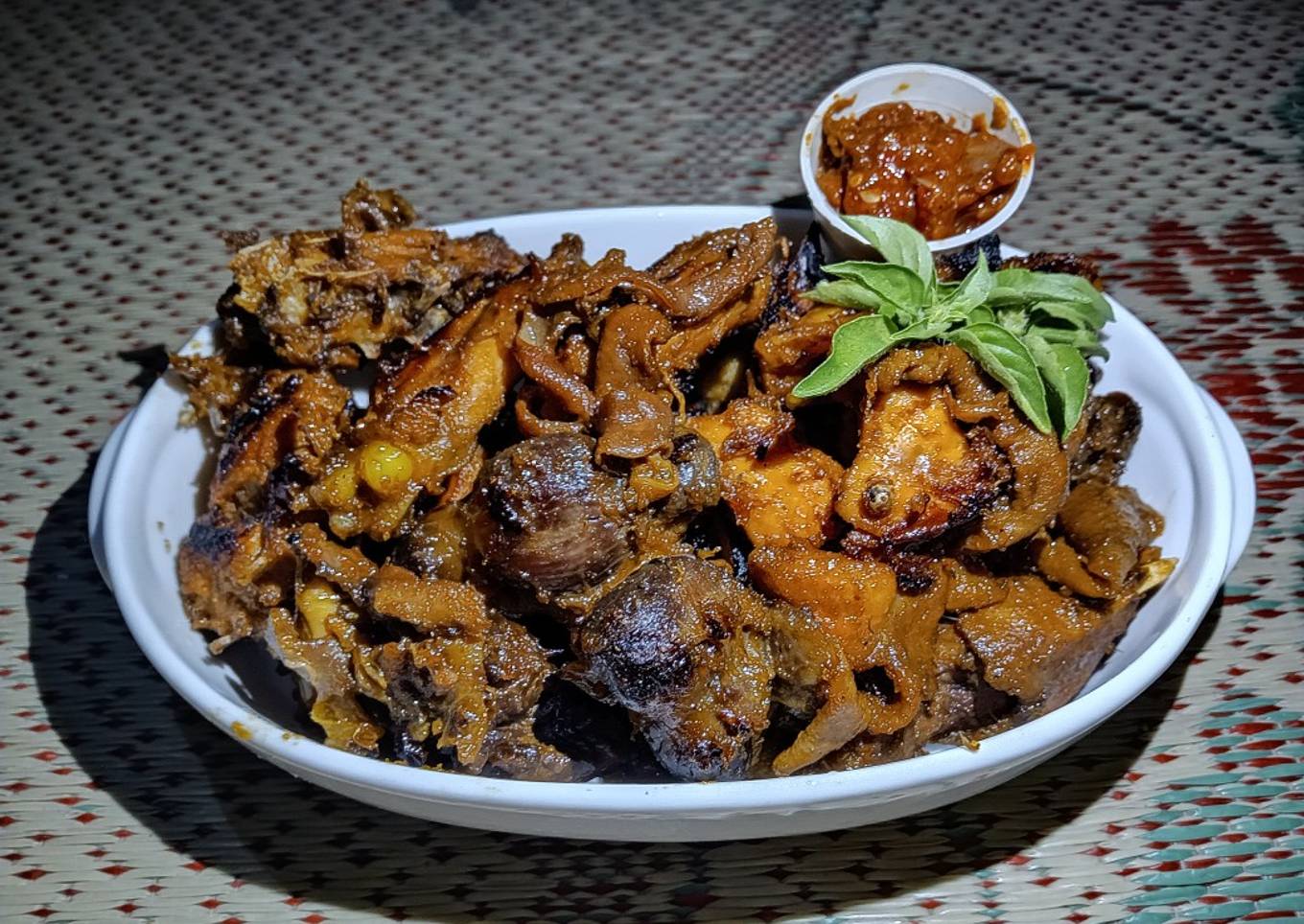 Ayam panggang kampung simpel