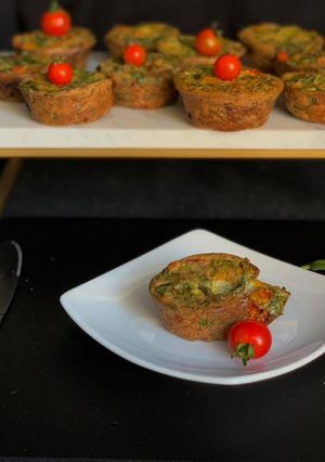Egg Spinach Muffin রেসিপির প্রধান ছবি
