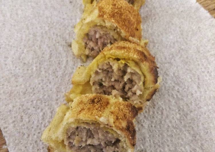 Simple Way to Prepare Quick Sausage roll with mustard