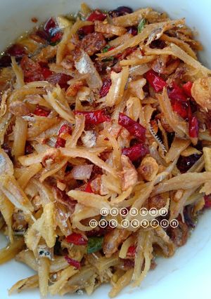 Foto resep Teri goreng bawang pedas