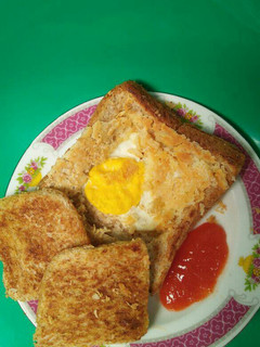Foto resep Egg's bread grilled