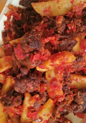 Foto resep Dendeng balado