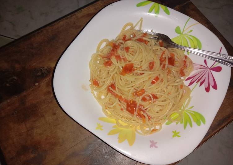 Bahan Spaghetti saus arrabiata | Bahan Membuat Spaghetti saus arrabiata Yang Sempurna