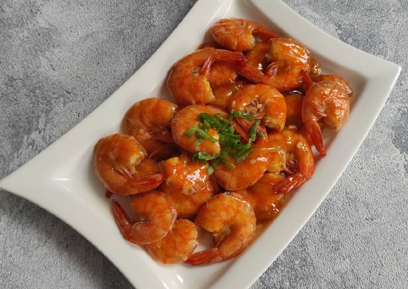 Udang saus tiram