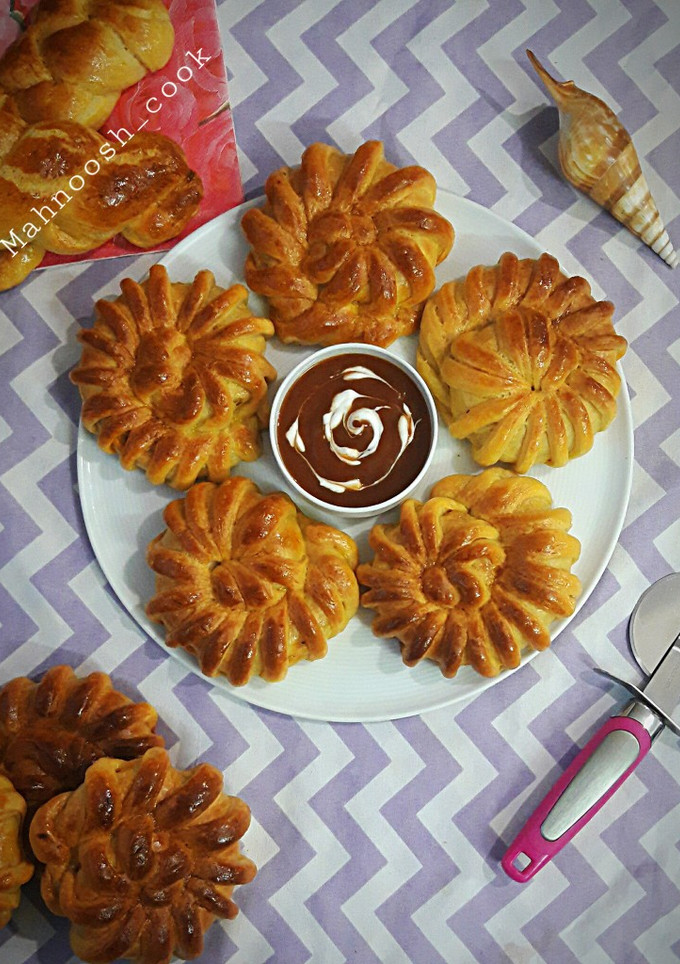 عکسی از دستور پیراشکی پنبه ای