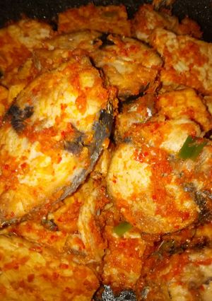 Foto resep Ikan Tongkol + Tempe Balado Pedas