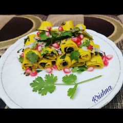 Khandvi🥰 A picture of Khandvi🥰.
