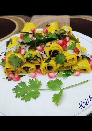 A picture of Khandvi🥰.