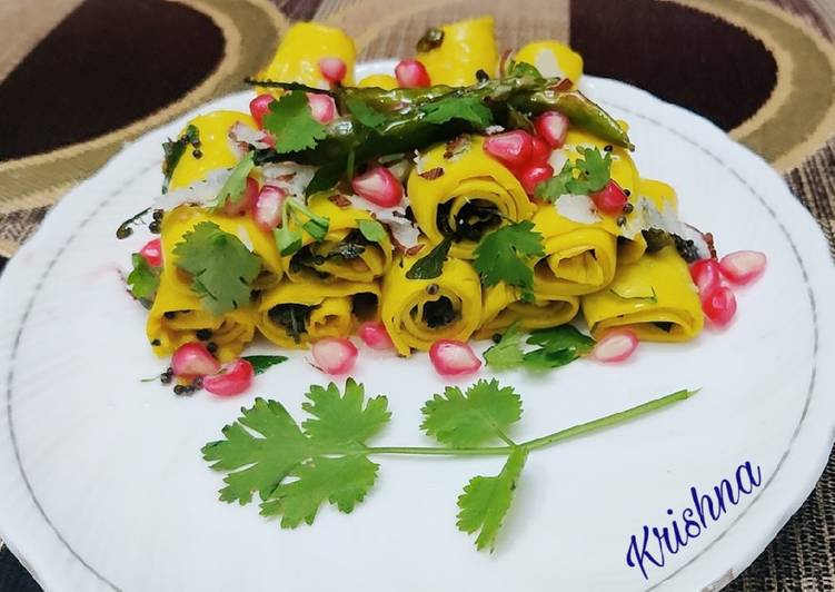 Simple Tips To Khandvi🥰