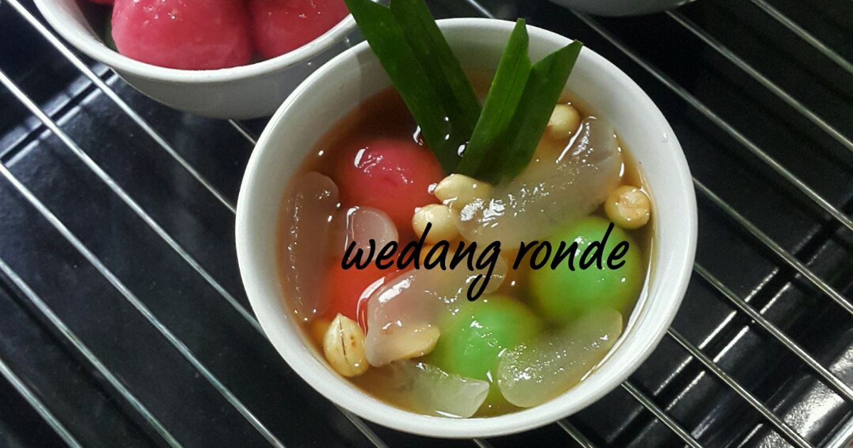 Wedang Ronde Roti Resep Wedang Ronde oleh wiwin andriani - Cookpad