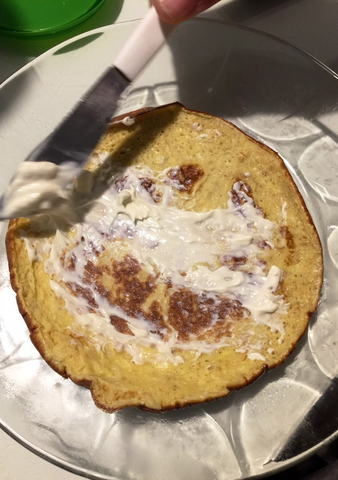 Una foto de Panqueque de avena