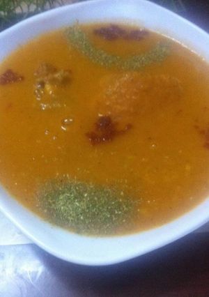 صورة لوصفة حريرة الڤرطوفة