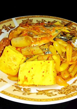Foto resep Gulai Asam Lompong Ikan Pilot (Gulai Masam Keladi Ikan Pilot)