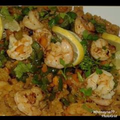 A picture of Whosayna’s Paella.