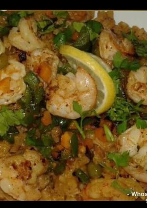 A picture of Whosayna’s Paella.