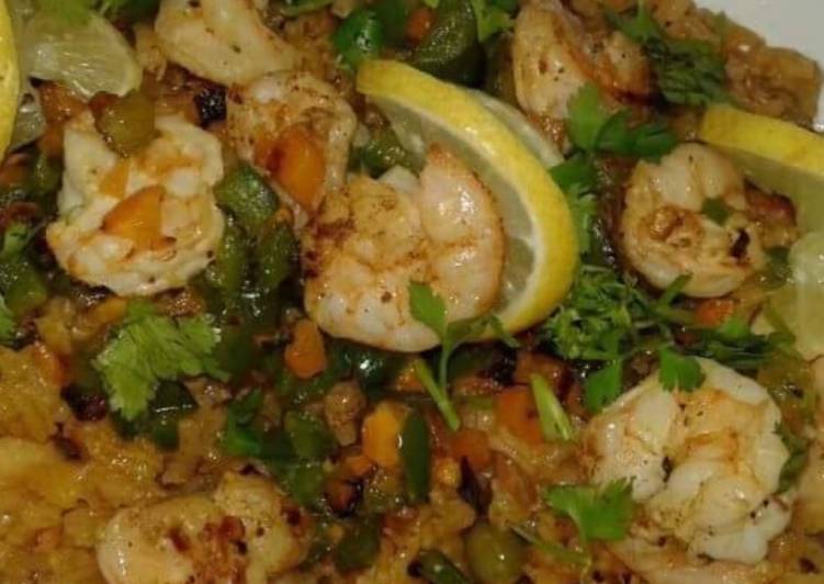 Recipe of Super Quick Homemade Whosayna’s Paella