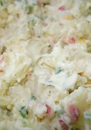 A picture of Peppered potato salad.