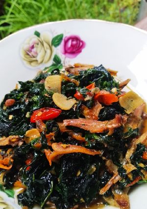Foto resep Oseng Daun Pepaya Jepang