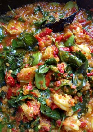 Foto resep Udang sambel pete kemangi