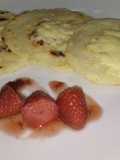 Tortillas de maíz con queso al gratín
