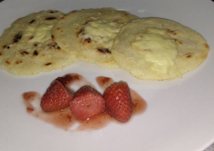 Tortillas de maíz con queso al gratín Receta de Yapingacha- Cookpad