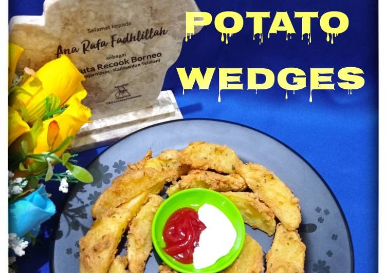 Resep Potato Wedges yang Enak Banget