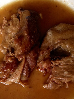 Una foto de Peixet relleno al Pedro Ximénez