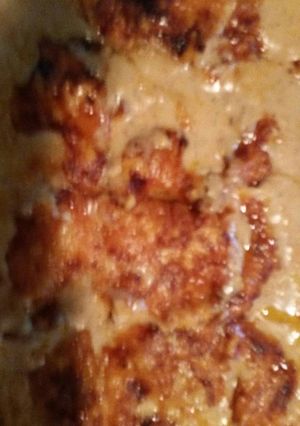 A picture of Cheesy Mustard Chicken.
