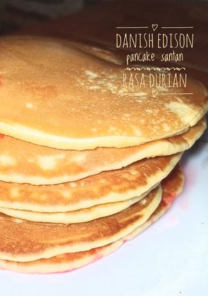 Foto resep Pancake santan rasa durian