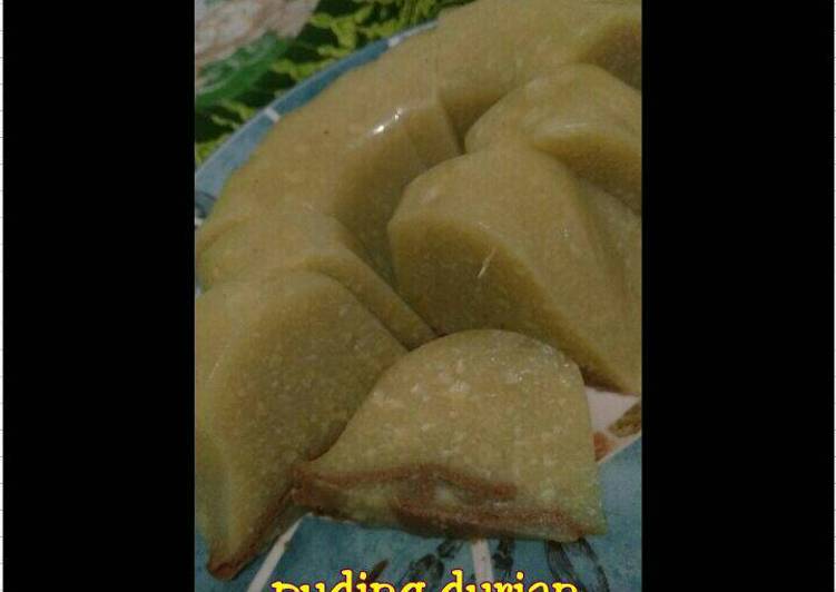 Puding durian