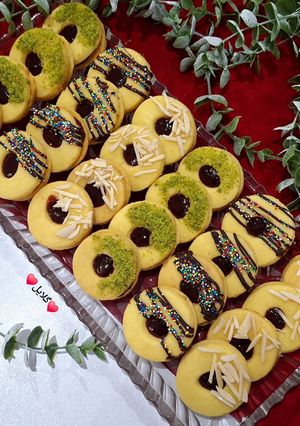 عکسی از دستور شیرینی مربایی😋