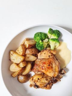 Foto resep Roasted Chicken & Potato
