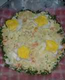 Ensalada Diferente de Papa, huevo, zanahoria y Ciboulette😋😃
