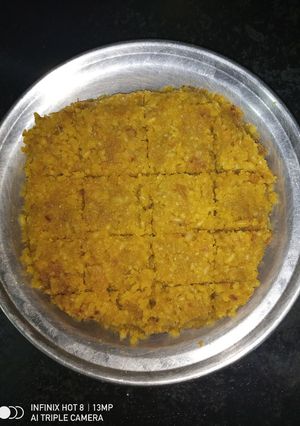 कलिंगडाचे सांदण (Kalingadhache Sandan Recipe In Marathi) रेसिपी चे मुख्य फोटो 
