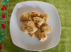 Una foto de Galletas sin gluten de limon con coco