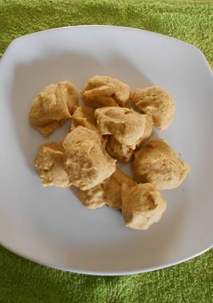 Una foto de Galletas sin gluten de limon con coco