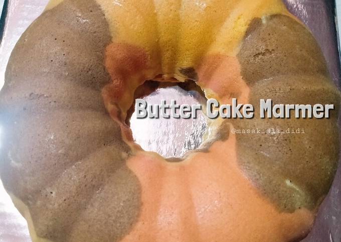 Marble Butter Cake ala Didi (Bolu Marmer)