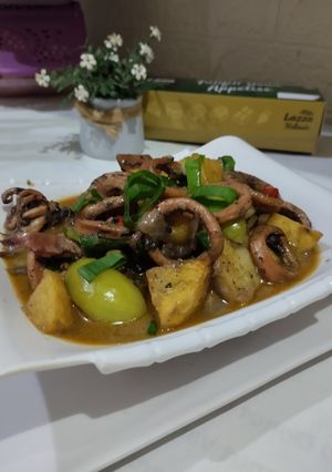Foto resep Cumi kentang gurih