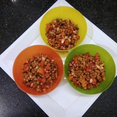 A picture of Cow peas chaat.