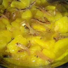 รูปของ Tumis nanas ikan teri