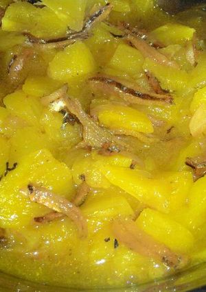 Foto resep Tumis nanas ikan teri