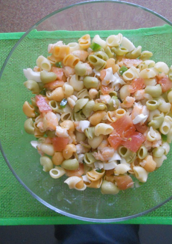 Una foto de Ensalada campera con pasta