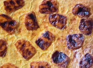 Una foto de Pastel de choclo de lata, en licuadora 🌽versión rápida y con pocos cacharros para lavar