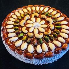 A picture of Dry Fruit Cake 🎄🎄🎄❄️❄️❄️☃️🎂.