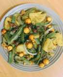 Rau tiến vua xào tràng trứng