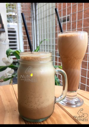 Una foto de Smoothie de proteínas fit