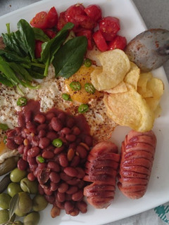 عکسی از دستور صبحانه انگلیسی
