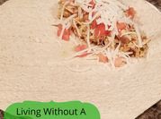 A picture of chicken tortilla wraps